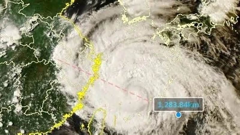 台风白海豚眼区闭合结构松散登陆前强度或减弱