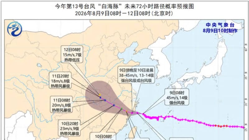 专家解析台风白海豚长寿原因 强度维持时间长环流大