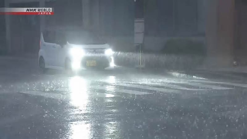 Typhoon KROVANH Impacts Western Japan; Autumn Rain Front Causes Persistent Heavy Rainfall