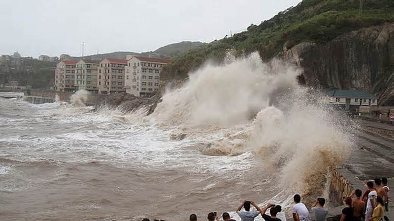 Typhoon BaviLandfall in Zhejiang